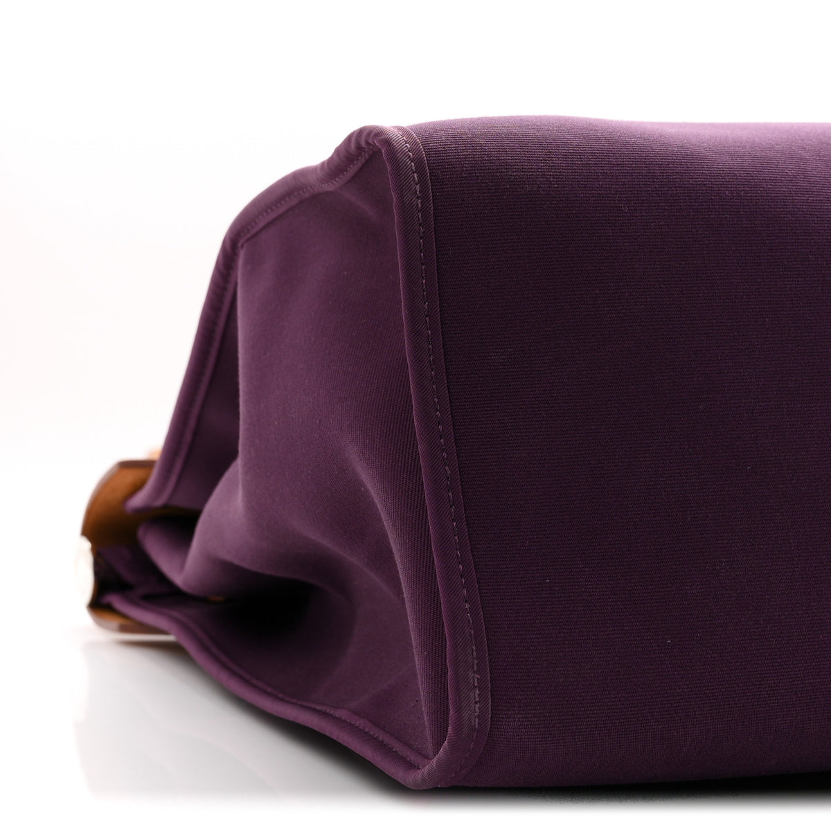 Hermes Toile Vache Hunter Herbag Zip 39 MM Cassis Fauve 10 of 11