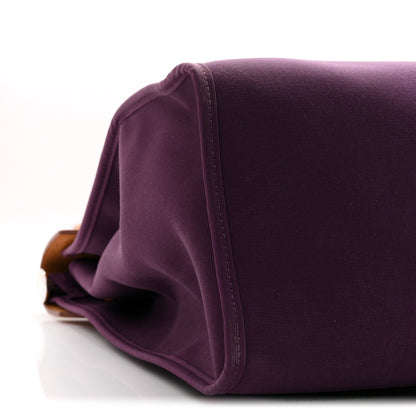 Hermes Toile Vache Hunter Herbag Zip 39 MM Cassis Fauve 10 of 11