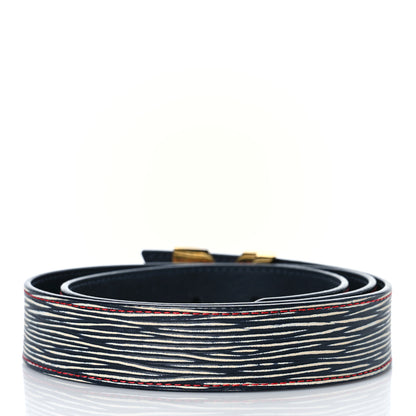 Louis Vuitton Epi Essential V 32MM Belt 80 32 Navy 2 of 6