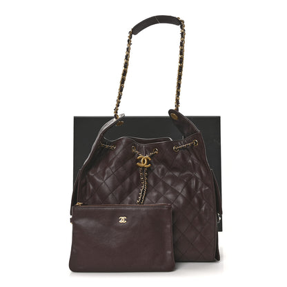 Chanel Caviar Quilted Medium Chanel 25 Handbag Dark Brown 11 of 11