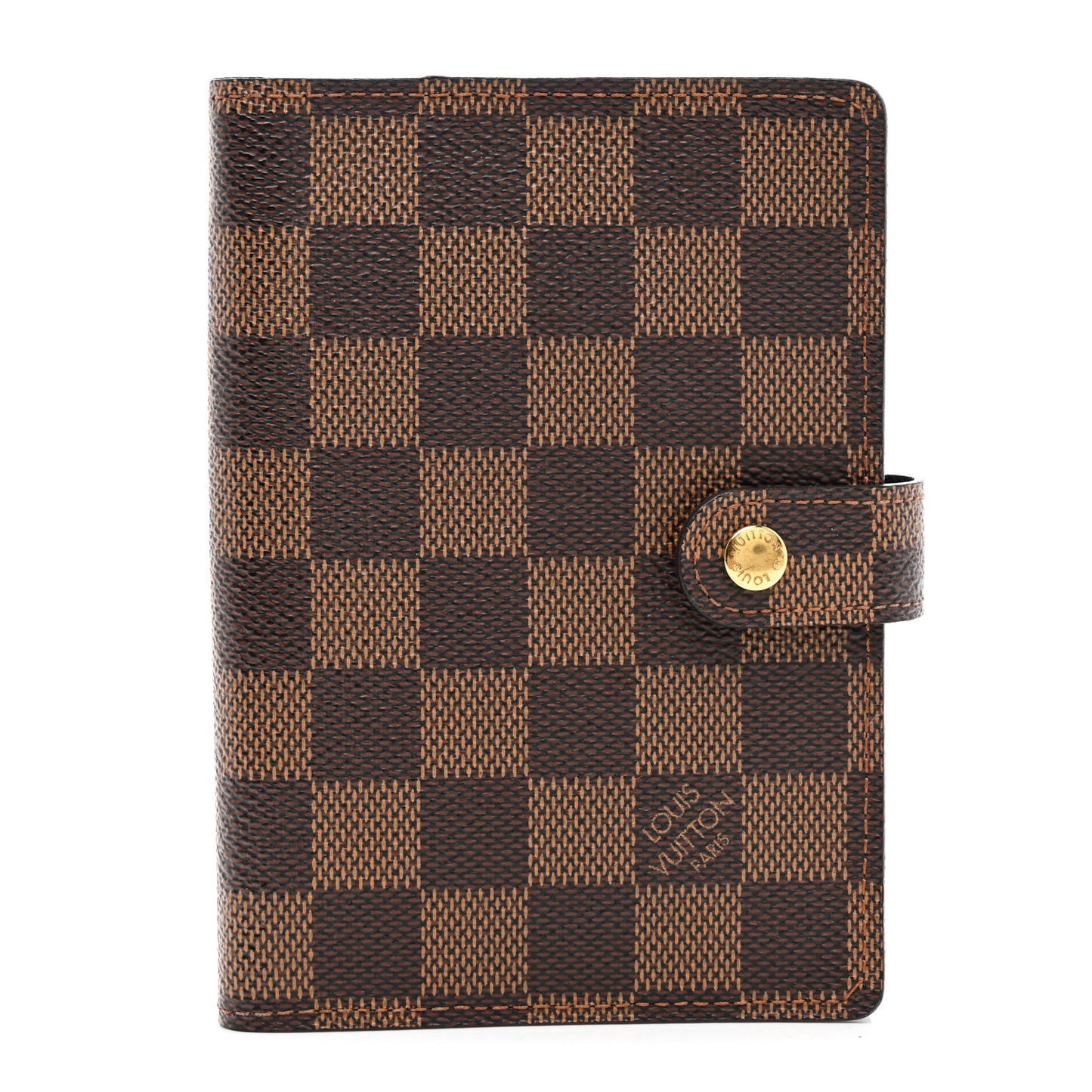 Damier Ebene Small Ring Agenda Cover