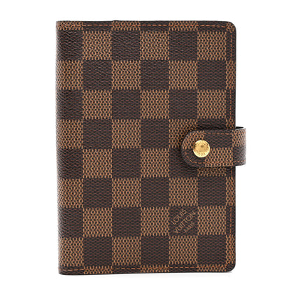 Louis Vuitton Damier Ebene Small Ring Agenda Cover 1 of 7