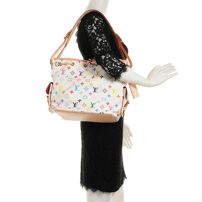 Louis Vuitton Monogram Multicolor Petit Noe White 2 of 7