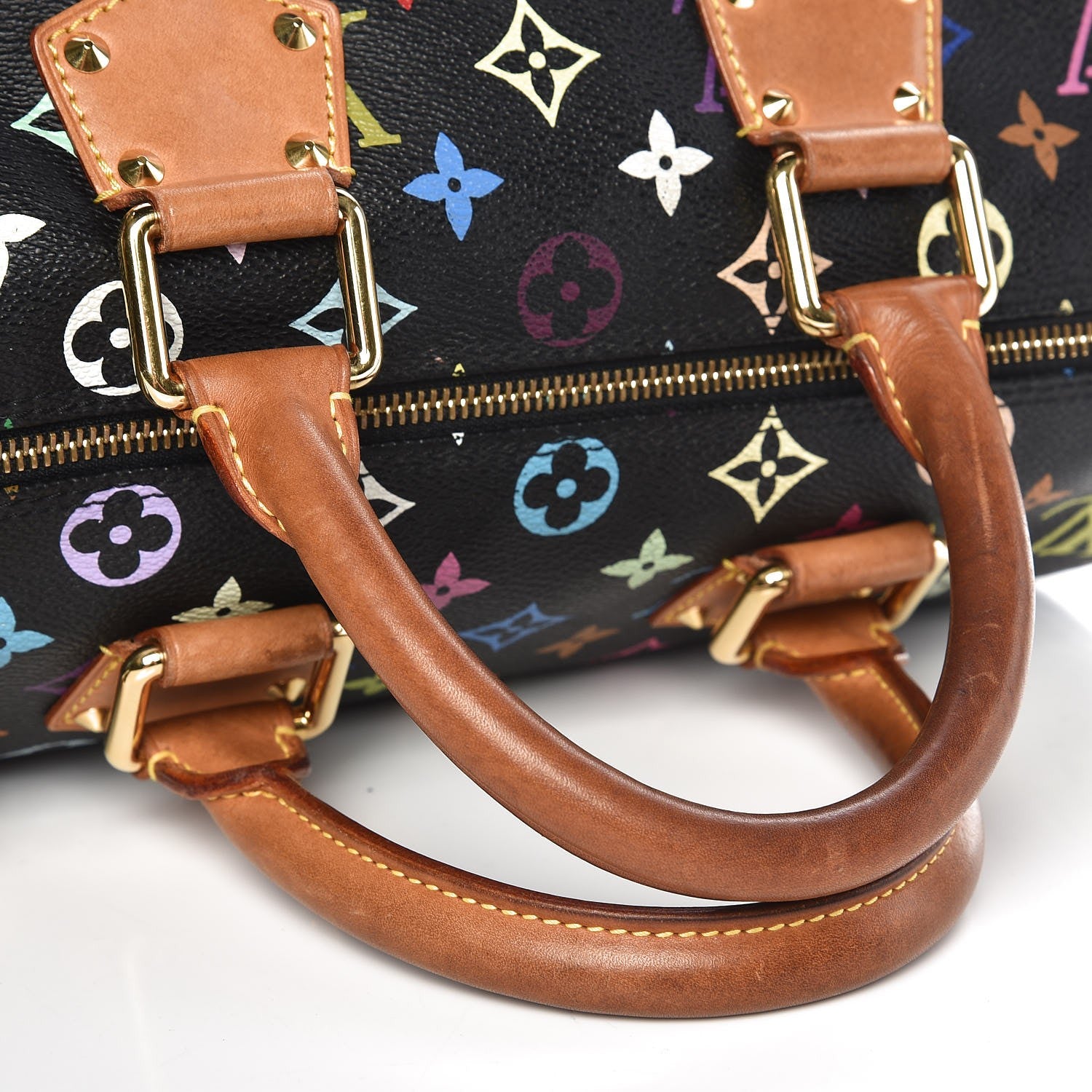 Louis Vuitton Monogram Multicolor Speedy 30 Black 14 of 18