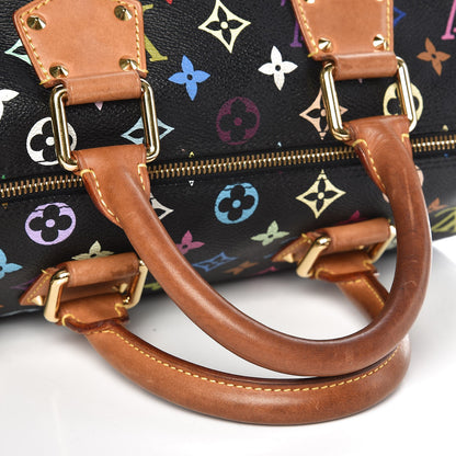 Louis Vuitton Monogram Multicolor Speedy 30 Black 14 of 18