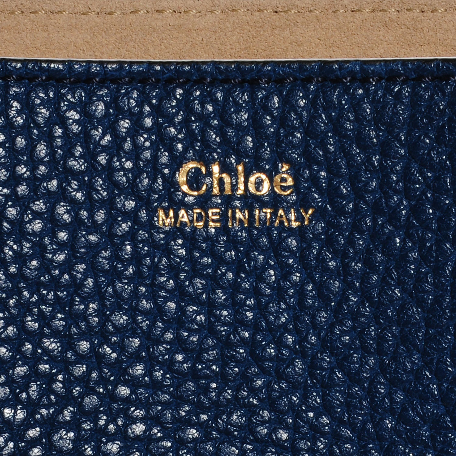 Chloe Grained Lambskin Mini Drew Shoulder Bag Factory Blue 7 of 8