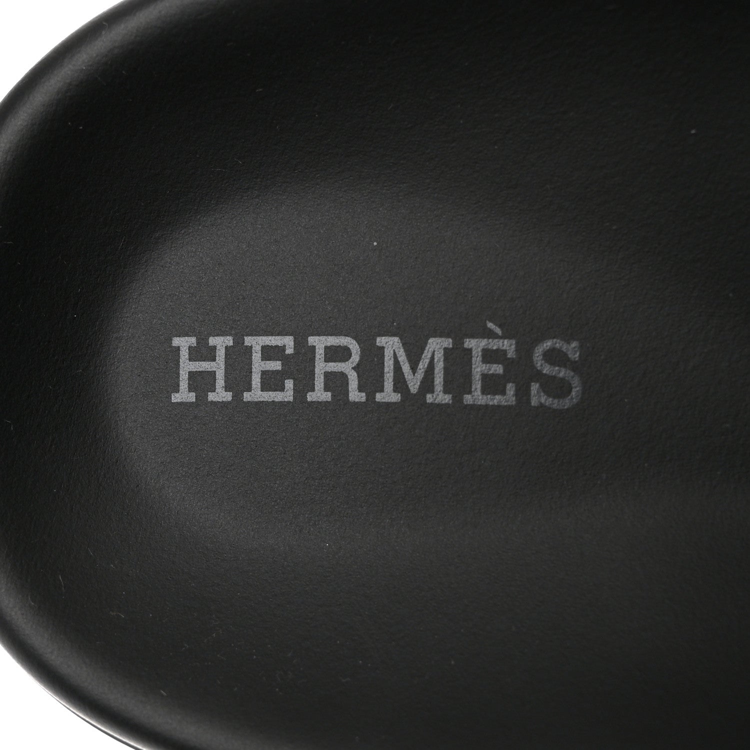 Hermes Calfskin Womens Chypre Sandals 38 Black 7 of 9