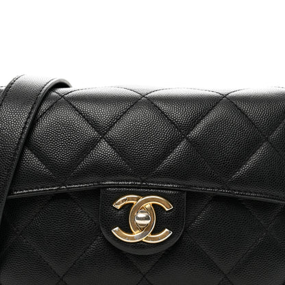 Chanel Caviar Quilted Moon Messenger Black 5 of 11