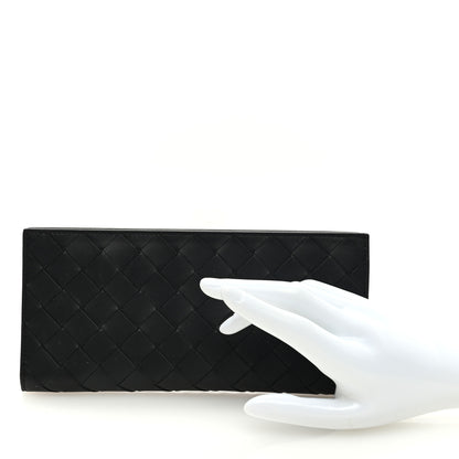 Bottega Veneta Nappa Intrecciato Zip Wallet Black 2 of 7