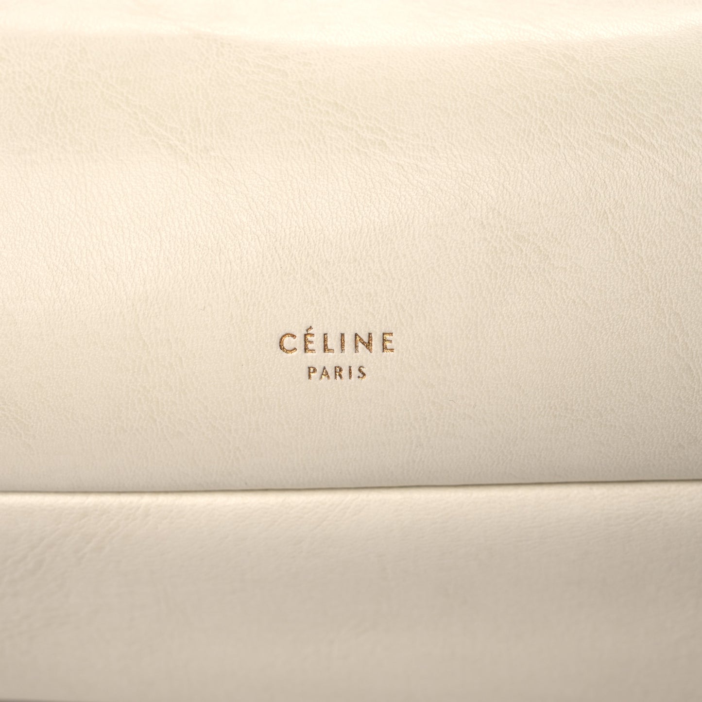 Smooth Calfskin Eyelet Small Top Handle Bag White