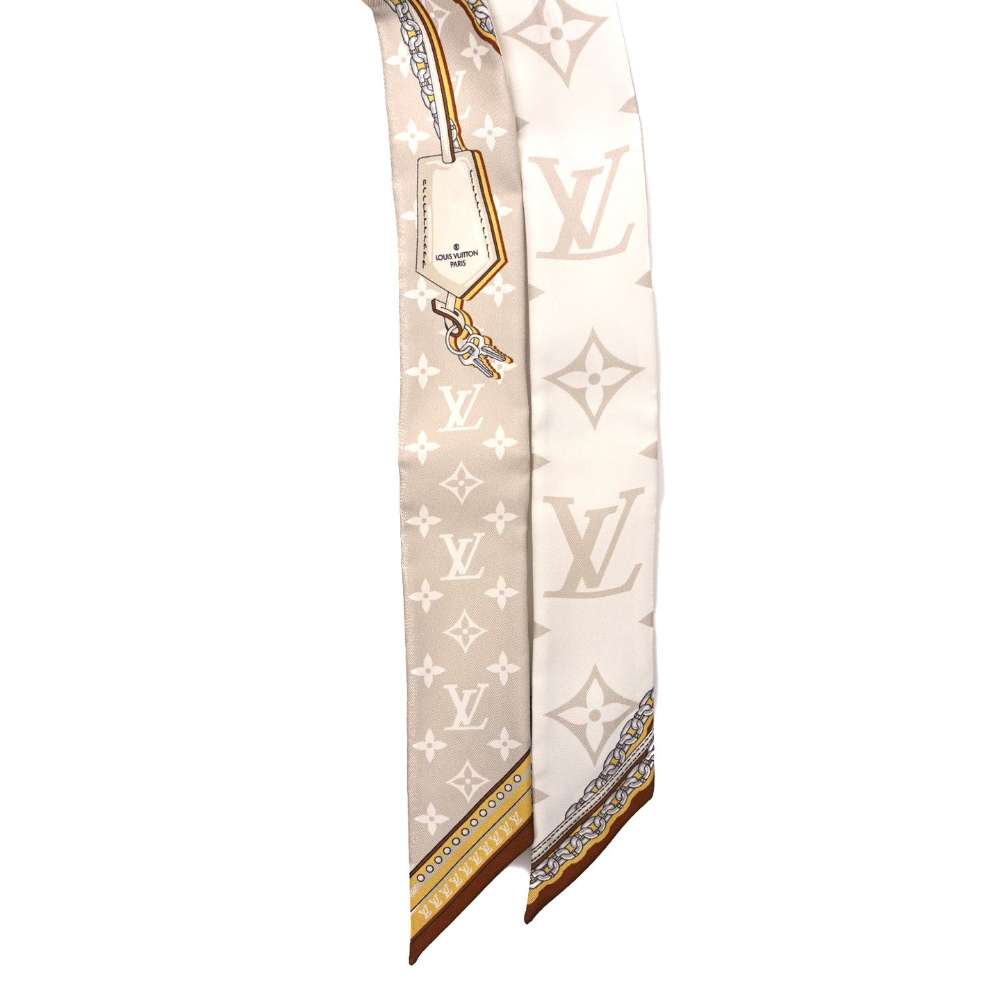 Silk Ultimate Monogram BB Bandeau Beige Clair