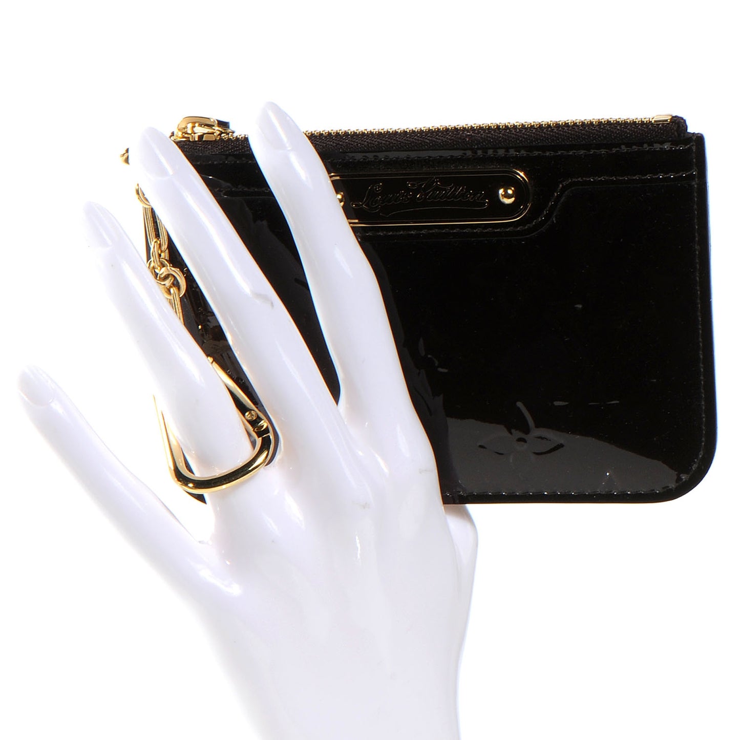 Vernis Key Pouch Amarante