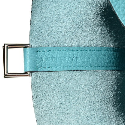 Hermes Taurillon Clemence Picotin Lock 18 PM Bleu Saint Cyr 10 of 16