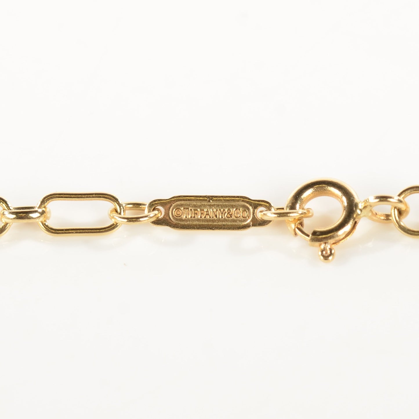 18K Yellow Gold Petals Key Pendant Necklace