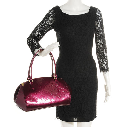 Louis Vuitton Vernis Sherwood GM Rouge Fauviste 2 of 7