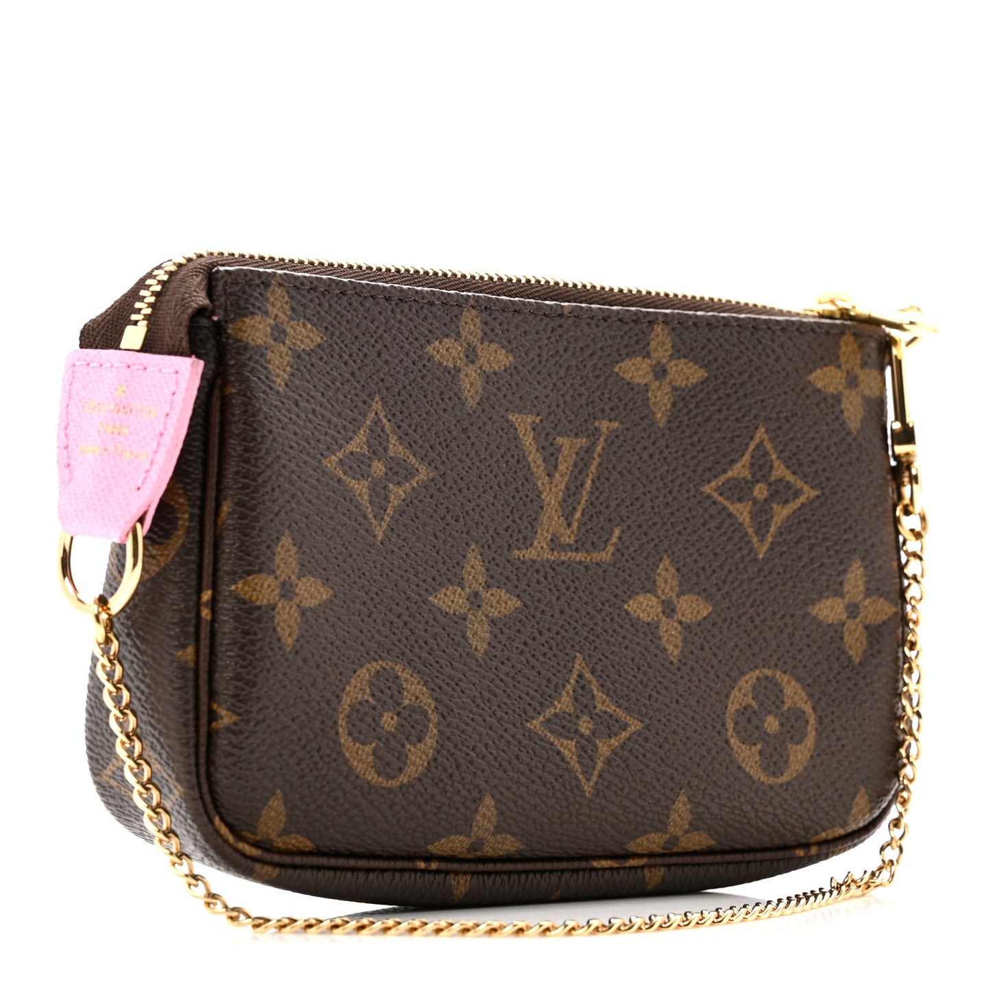 Monogram 2023 Christmas Animation Alpine Mini Pochette Accessories Pink