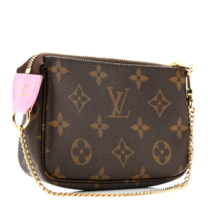 Louis Vuitton Monogram 2023 Christmas Animation Alpine Mini Pochette Accessories Pink 3 of 10