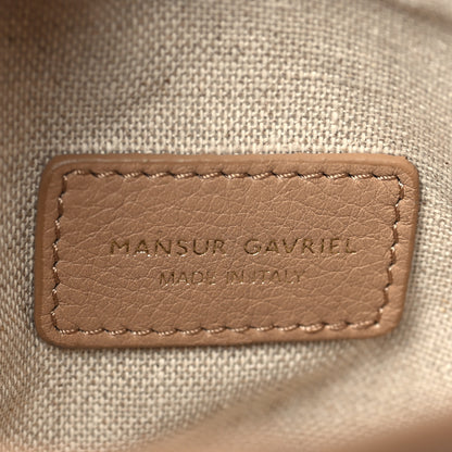 Mansur Gavriel Calfskin Compact Tulipano Crossbody Bag Nocciola 6 of 8