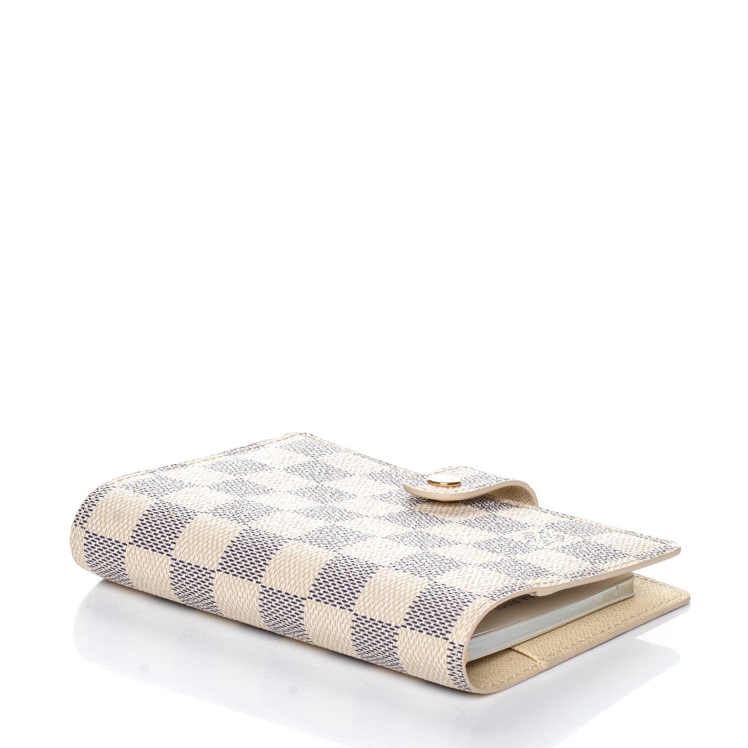 Louis Vuitton Damier Azur Small Ring Agenda Cover 4 of 8