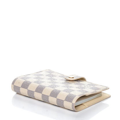 Louis Vuitton Damier Azur Small Ring Agenda Cover 4 of 8