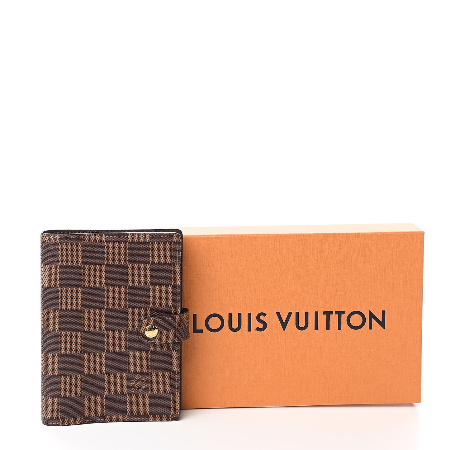 Damier Ebene Small Ring Agenda Cover