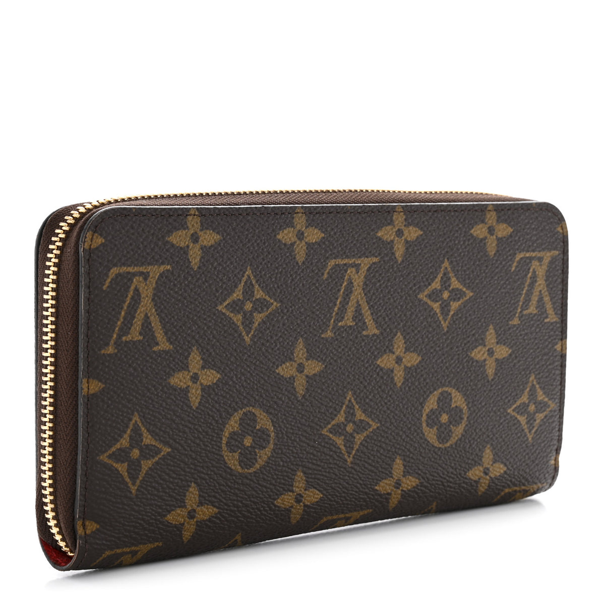 Louis Vuitton Monogram Zippy Wallet Coquelicot 3 of 9