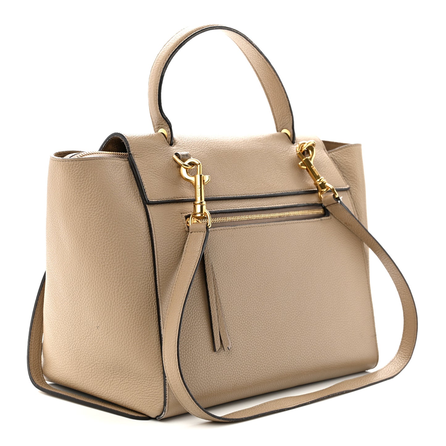Baby Grained Calfskin Mini Belt Bag Dune