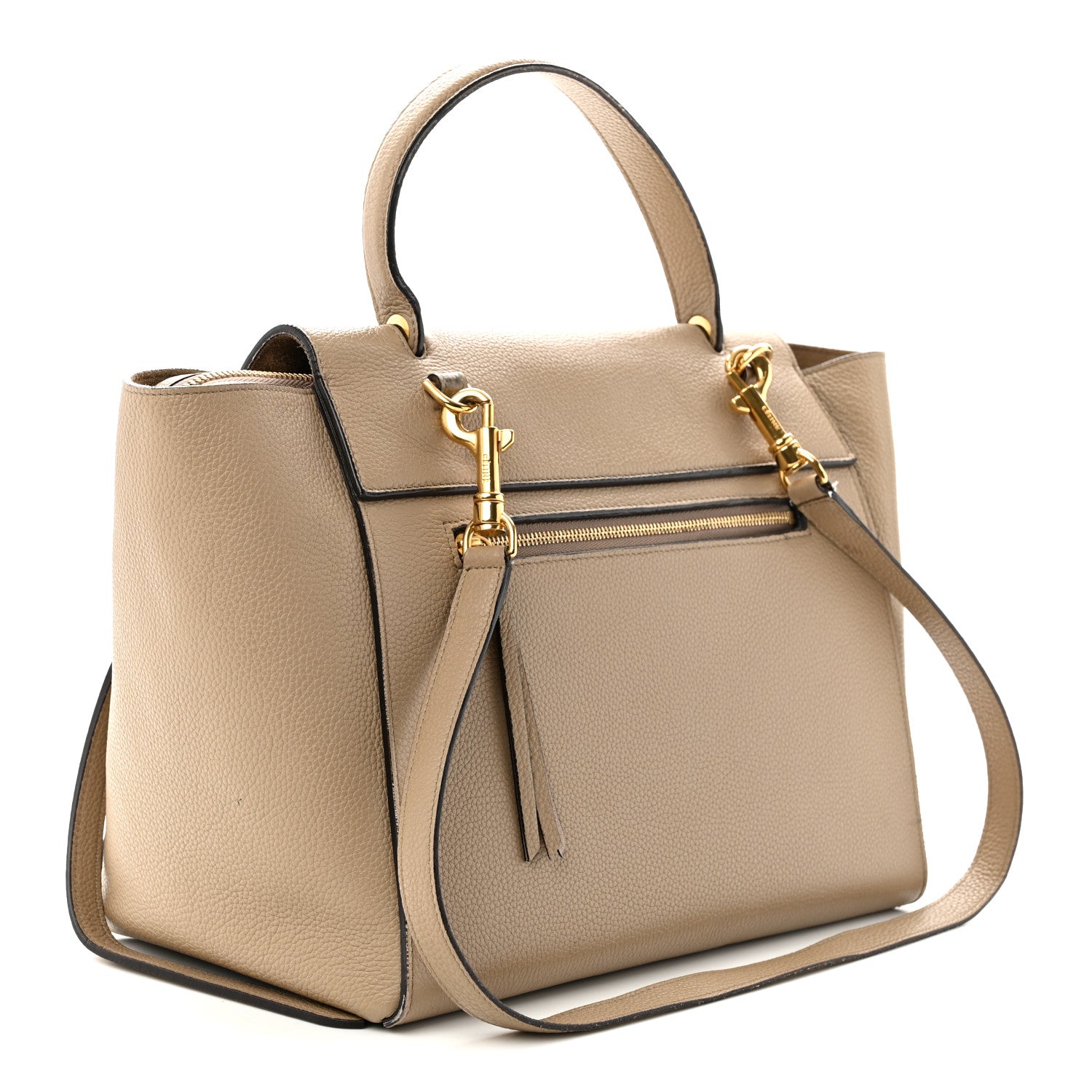 Celine Baby Grained Calfskin Mini Belt Bag Dune 3 of 13
