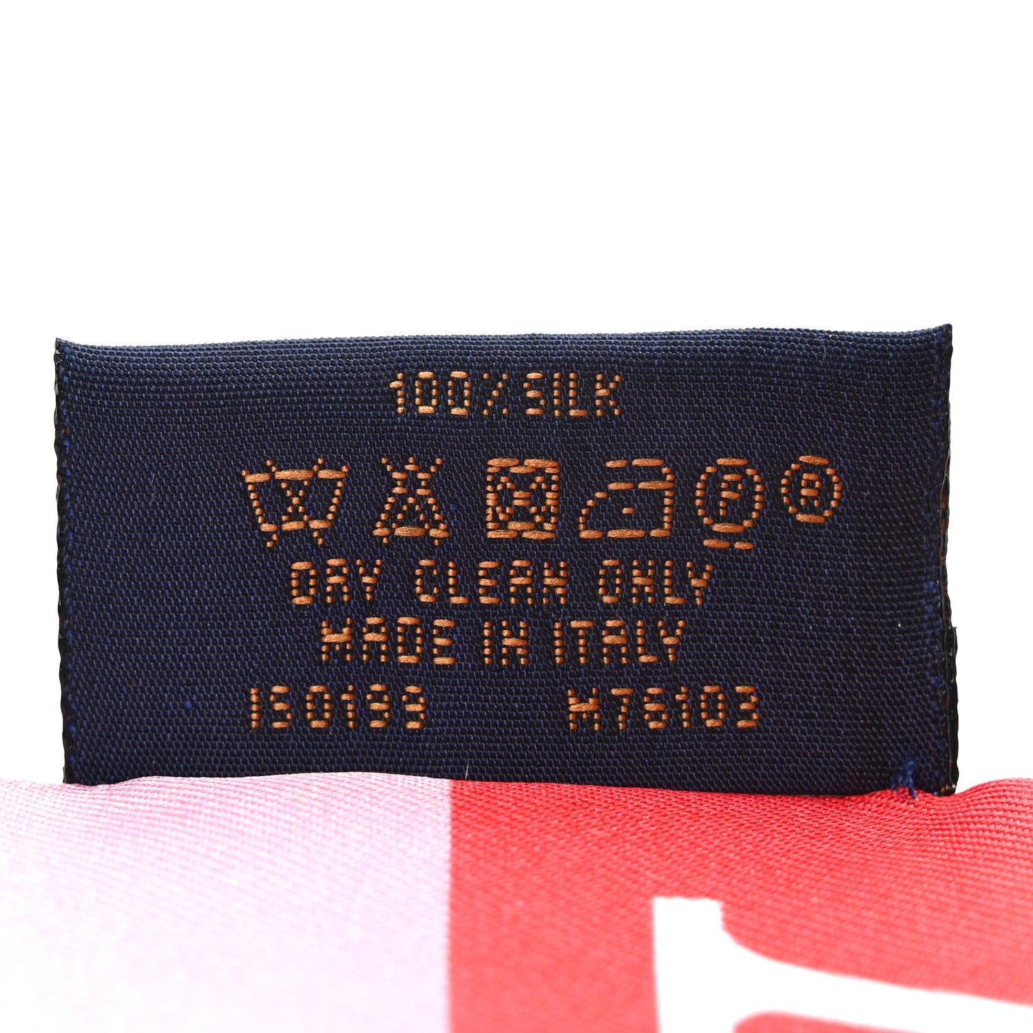 Louis Vuitton Silk Monogram Giant Confidential Bandeau Red 4 of 4