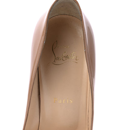 Christian Louboutin Patent Pigalle Follies 100 Pumps 40 Nude 7 of 7