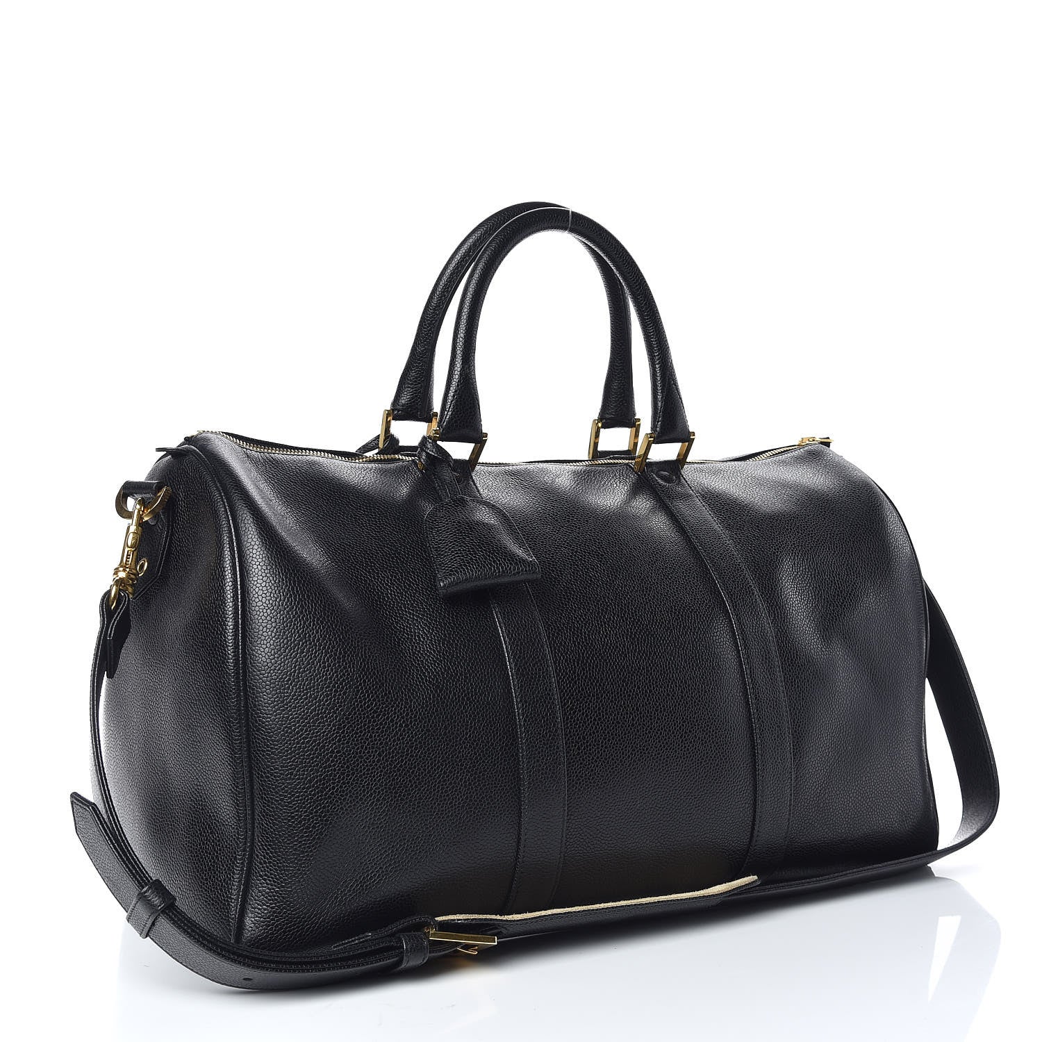 Chanel Caviar Timeless CC Duffel Bag Black 3 of 9