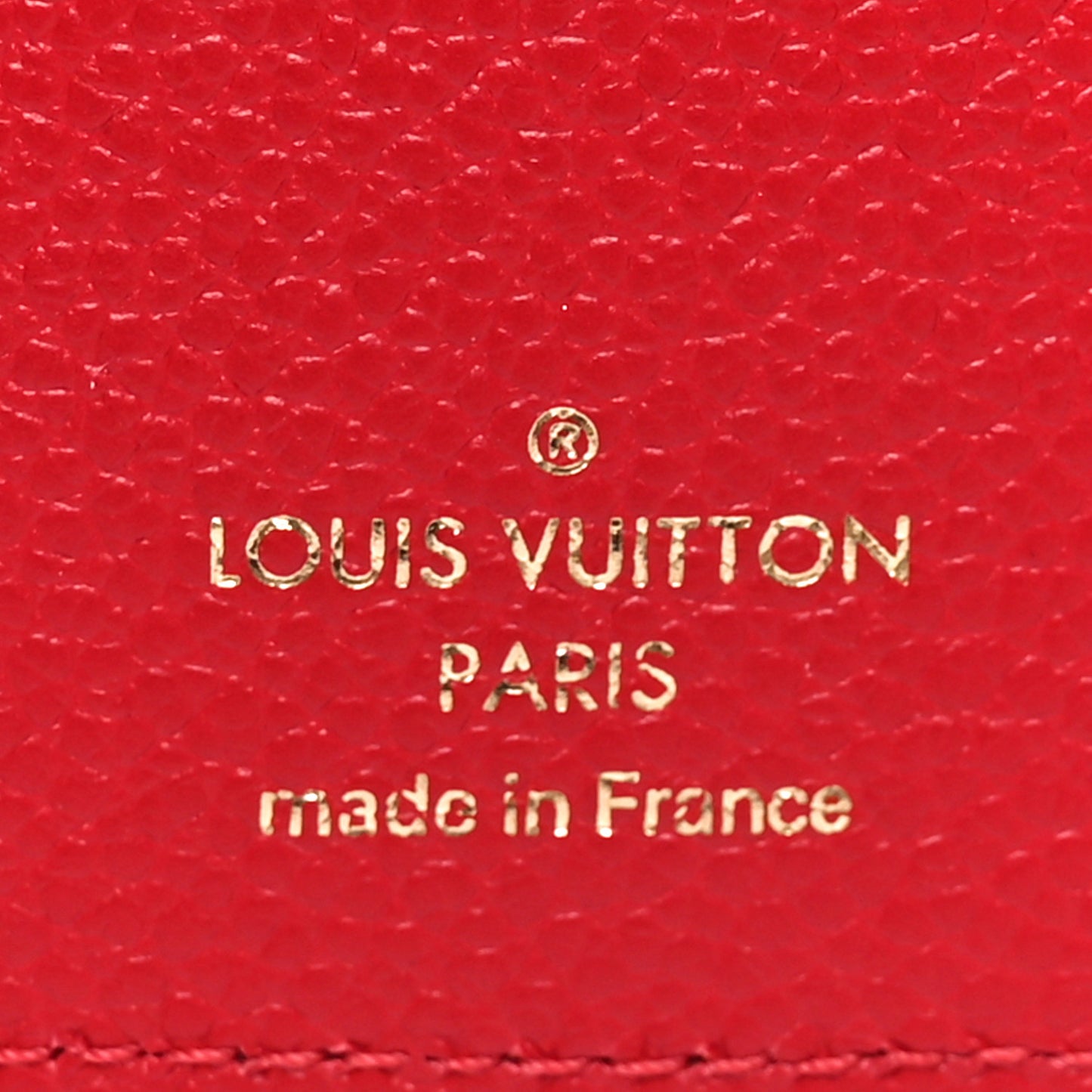 Empreinte Victorine Wallet Scarlet