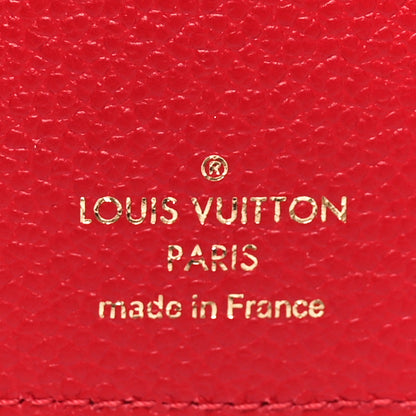 Louis Vuitton Empreinte Victorine Wallet Scarlet 6 of 7