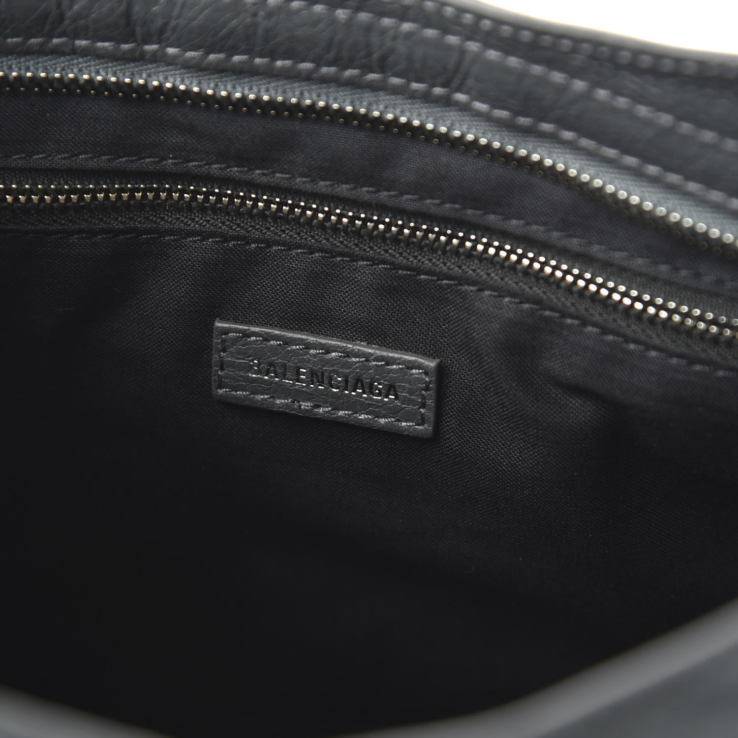 Balenciaga Agneau Classic Silver Hardware S City Gris Fossile 8 of 9