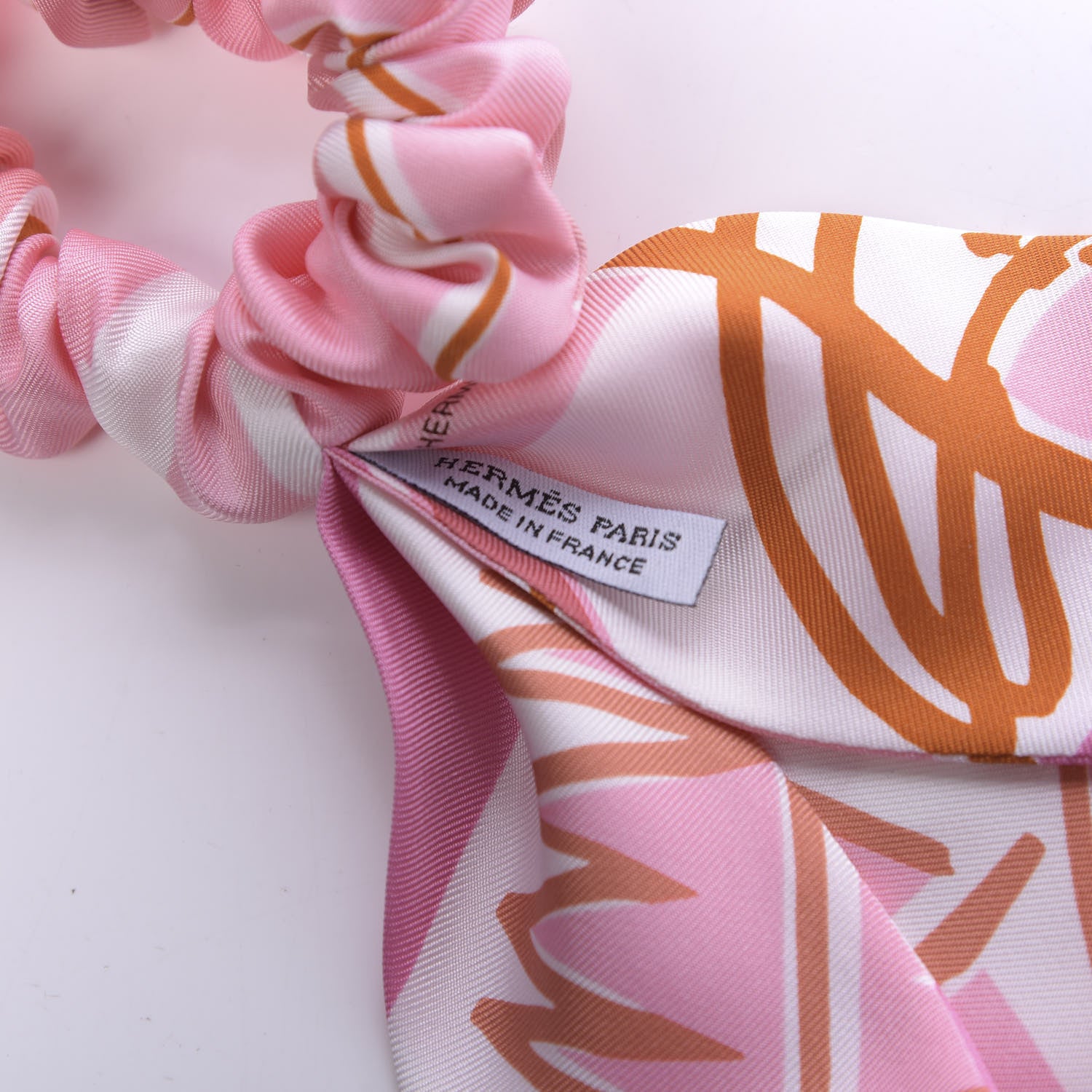 Hermes Silk Twilly Scrunchie 5 of 7