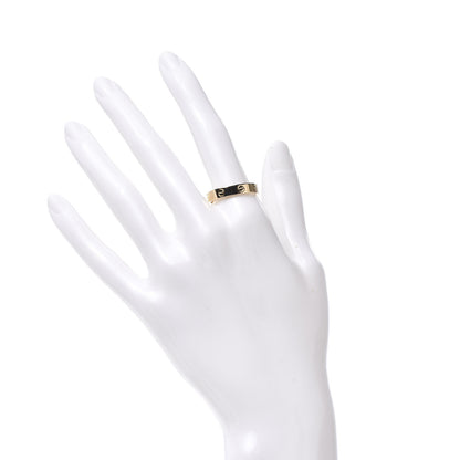 Cartier 18K Yellow Gold 3.5mm LOVE Wedding Band Ring 58 8.25 2 of 4
