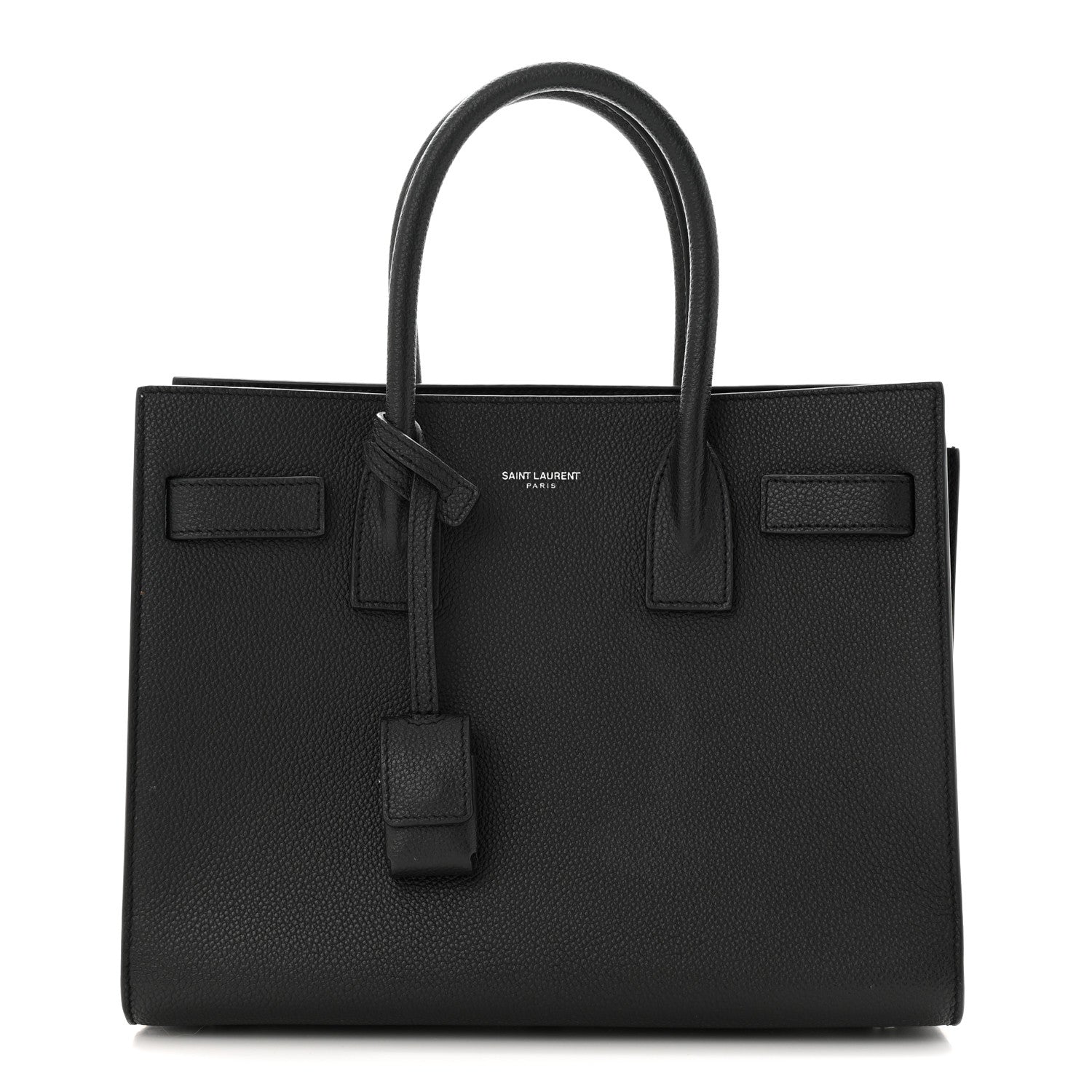 Saint Laurent Grained Calfskin Baby Sac De Jour Black 1 of 10