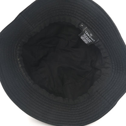 Chanel Cotton CC Bucket Hat L Black 7 of 10