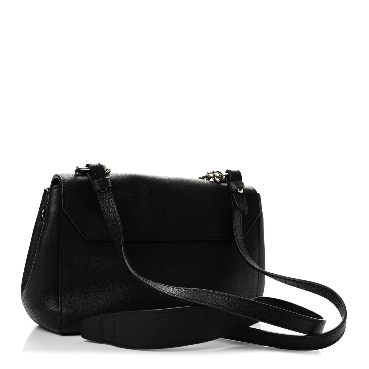 Louis Vuitton Calfskin Lockme II Chain Bag BB  Black 3 of 14