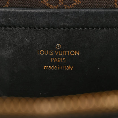 Louis Vuitton Calfskin Monogram Embossed Utility Crossbody Black 6 of 16