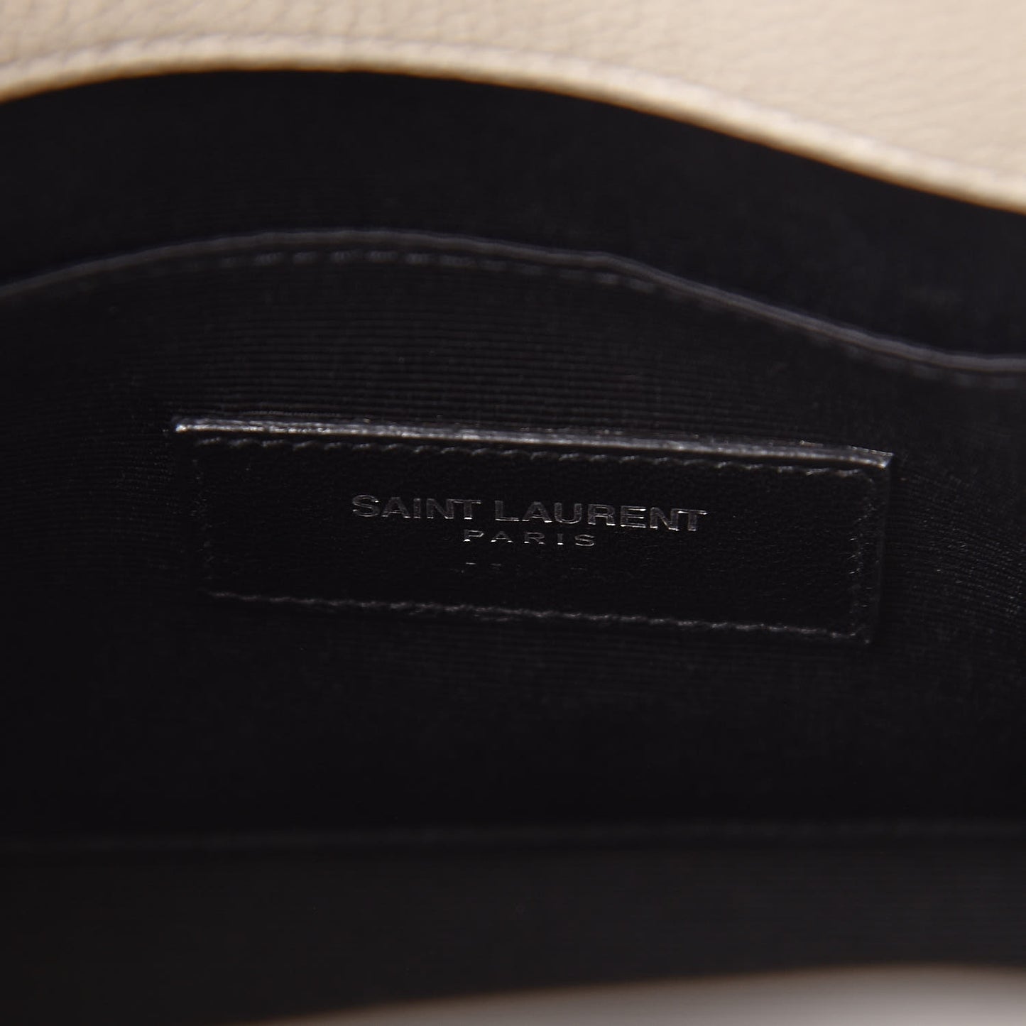 Grained Calfskin Nano Sac de Jour Dove White