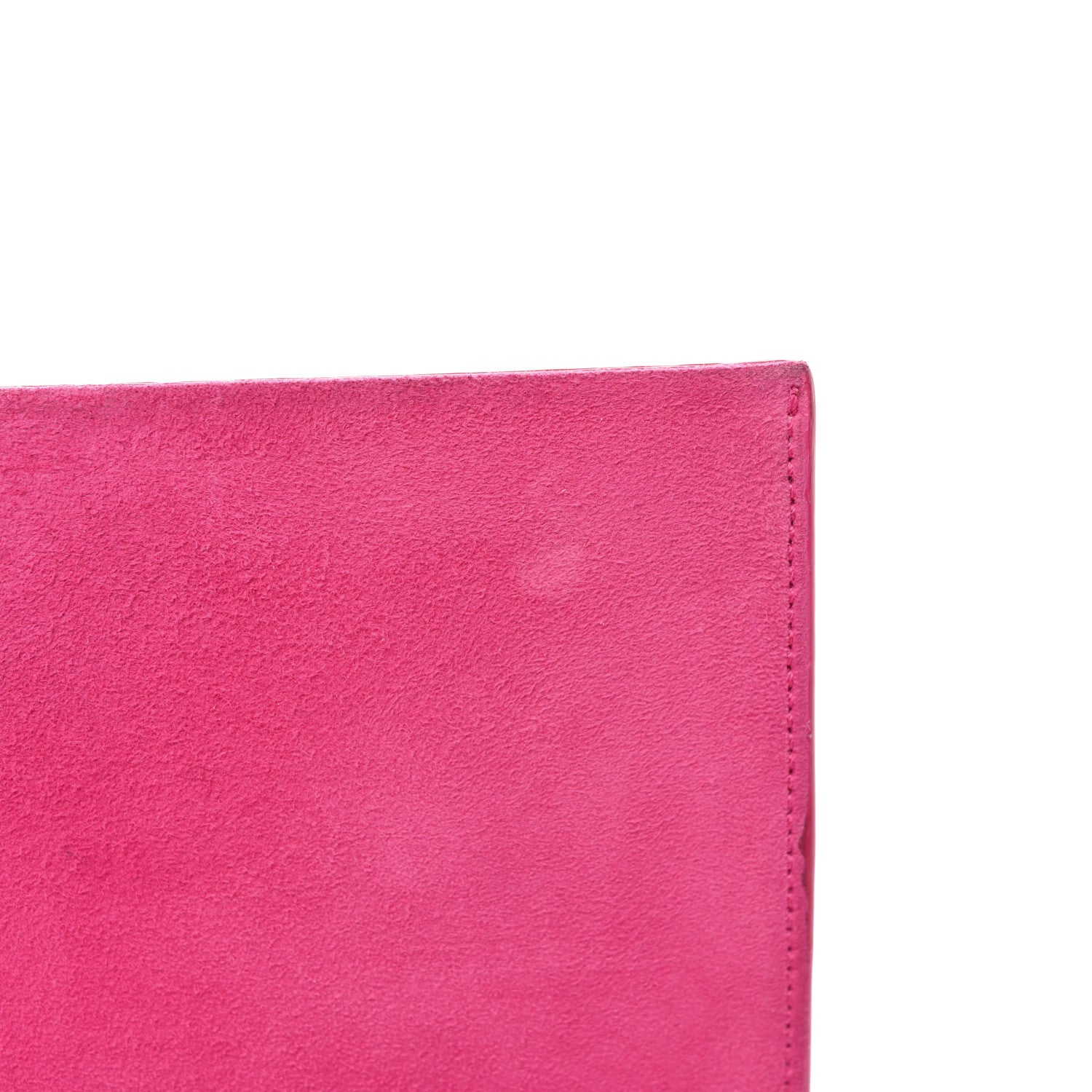 Saint Laurent Suede Medium Monogram Kate Tassel Shoulder Bag Lipstick Fuchsia 16 of 19