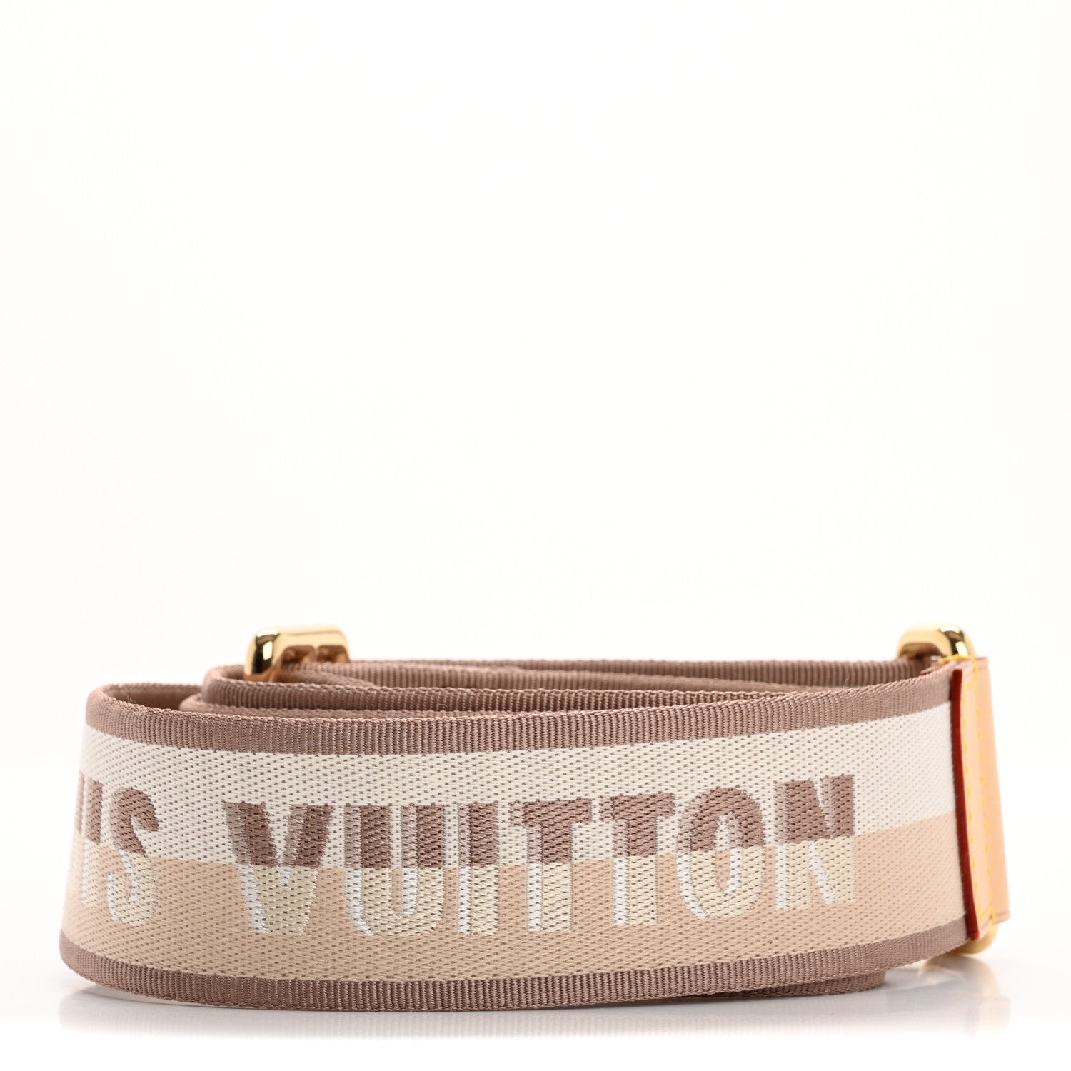 Louis Vuitton Jacquard Speedy Bandouliere 20 Shoulder Strap Beige 2 of 4