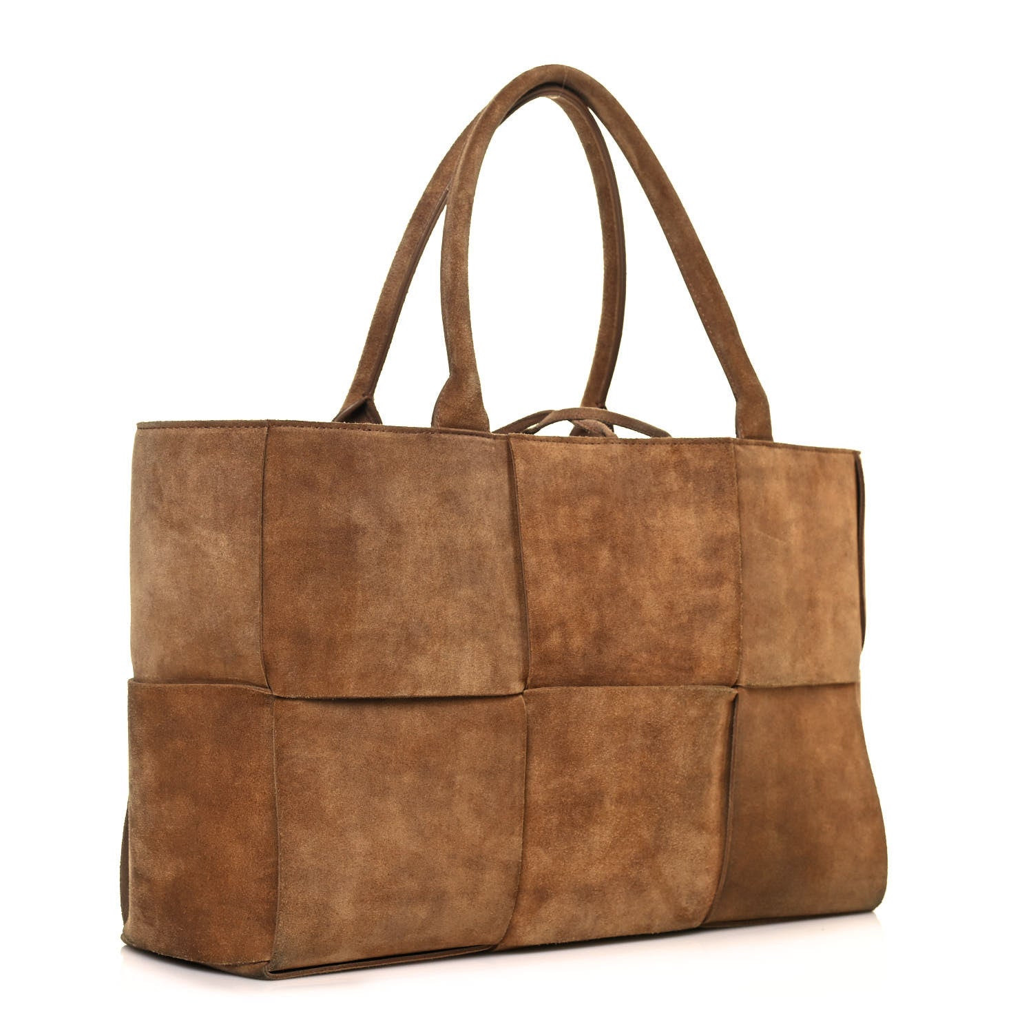 Bottega Veneta Suede Maxi Intrecciato Small Arco Tote 4 of 14