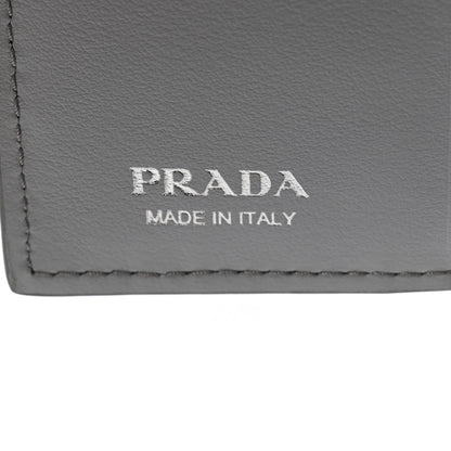 Prada Vitello Daino Small Bi-Fold Wallet Fiordaliso 5 of 7