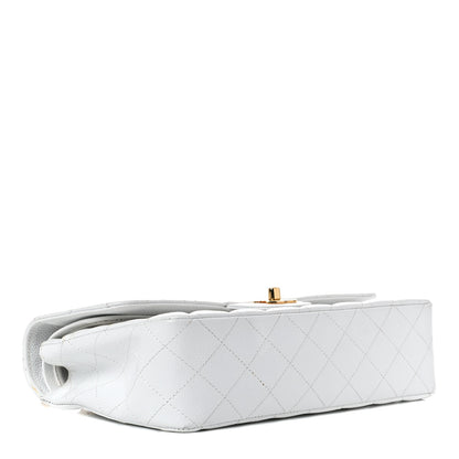 Chanel Caviar Quilted Medium Double Flap White 4 of 16