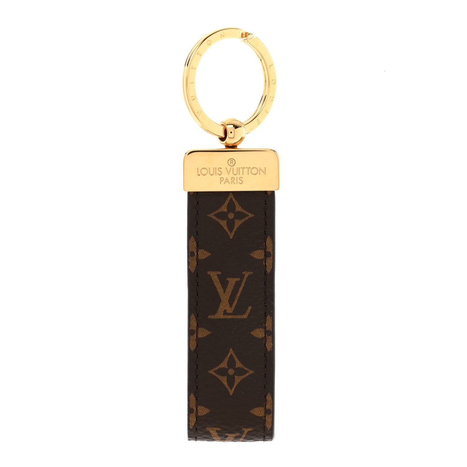 Louis Vuitton Monogram Dragonne Key Holder 1 of 3