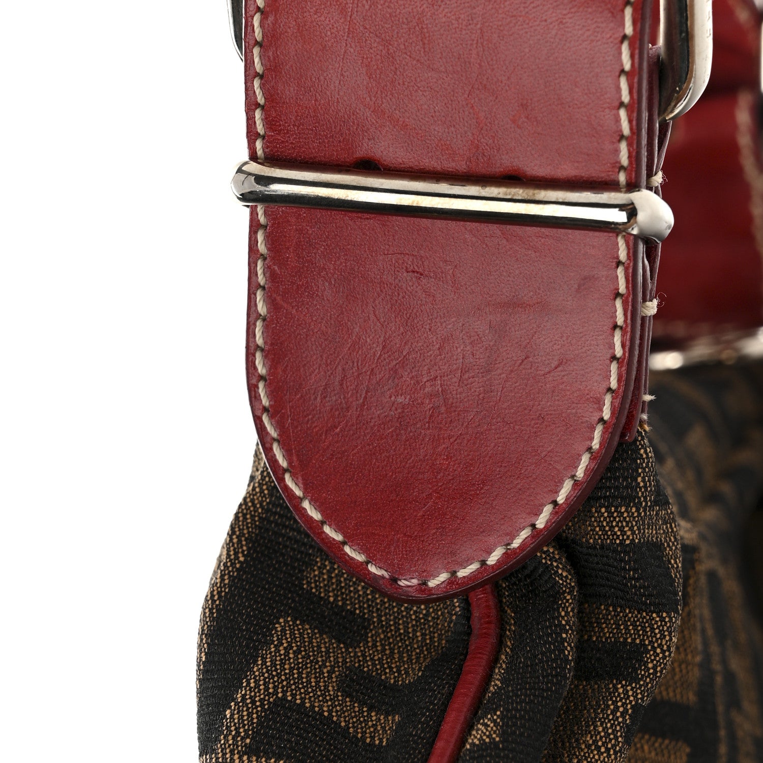 Fendi Zucca Oyster Tobacco Red 11 of 13