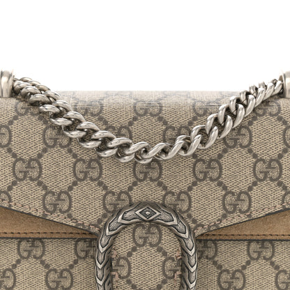 Gucci GG Supreme Monogram Mini Dionysus Shoulder Bag Taupe 8 of 12