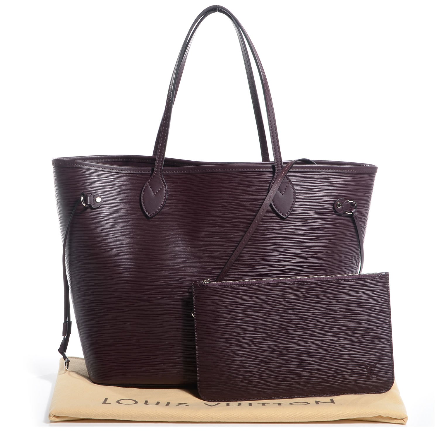 Louis Vuitton Epi Neverfull MM Quetsche 5 of 8